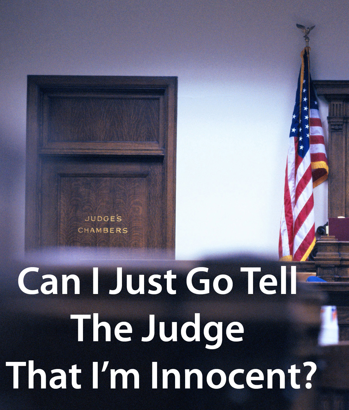 Dallas Criminal Attorney Answers "Can I Go Tell The Judge
